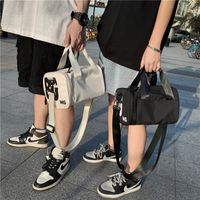 Unisex Fashion Solid Color Nylon Waterproof Travel Bags main image 1