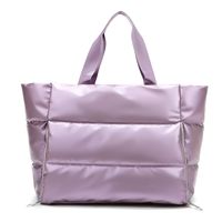 Unisex Fashion Solid Color Nylon Waterproof Travel Bags sku image 8