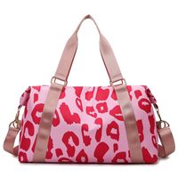 Unisex Fashion Leopard Oxford Cloth Waterproof Travel Bags main image 5