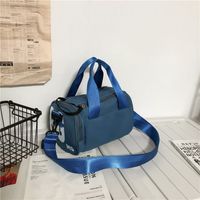 Unisex Fashion Solid Color Nylon Waterproof Travel Bags sku image 2