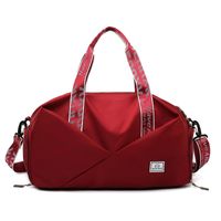 Unisex Fashion Solid Color Oxford Cloth Waterproof Travel Bags main image 2