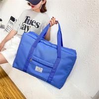 Unisex Fashion Solid Color Oxford Cloth Waterproof Travel Bags main image 1