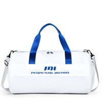 Unisex Fashion Solid Color Pu Leather Travel Bags sku image 1