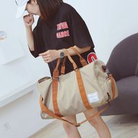 Unisex Fashion Solid Color Oxford Cloth Waterproof Travel Bags main image 1