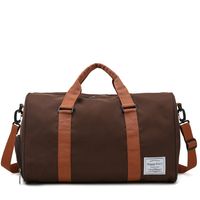 Unisex Fashion Solid Color Oxford Cloth Waterproof Travel Bags sku image 7