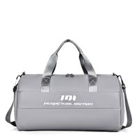 Unisex Fashion Solid Color Pu Leather Travel Bags sku image 4