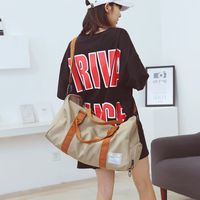Unisex Fashion Solid Color Oxford Cloth Waterproof Travel Bags main image 3