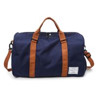 Unisex Fashion Solid Color Oxford Cloth Waterproof Travel Bags main image 2