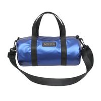 Men's Small Oxford Cloth Solid Color Streetwear Cylindrical Zipper Crossbody Bag sku image 1