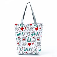 Women's Classic Style Syringe Polyester Shopping Bags sku image 10