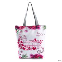 Women's Fashion Printing Polyester Shopping Bags sku image 3