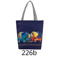 Women's Fashion Animal Polyester Shopping Bags sku image 3