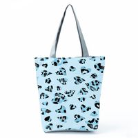 Women's Fashion Snakeskin Leopard Polyester Shopping Bags sku image 11