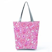 Women's Classic Style Syringe Polyester Shopping Bags main image 3