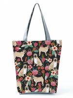 Women's Fashion Animal Polyester Shopping Bags sku image 2