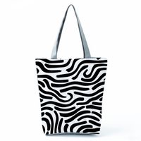 Femmes Mode Peau De Serpent Léopard Polyester Sac De Courses sku image 8