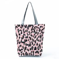 Frau Mode Schlangenhaut Leopard Polyester Einkaufstasche sku image 9