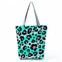 Women's Fashion Snakeskin Leopard Polyester Shopping Bags sku image 5