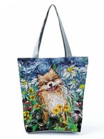 Women's Fashion Animal Polyester Shopping Bags sku image 46