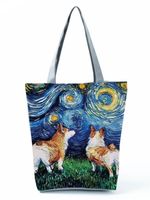 Women's Fashion Animal Polyester Shopping Bags sku image 35