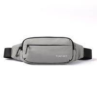 Unisex Fashion Solid Color Nylon Water Repellent Waist Bags sku image 4