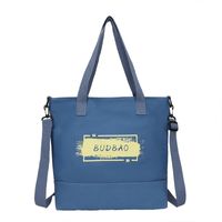 Mujeres Moda Letra Lienzo Bolsa De La Compra sku image 3