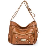 Women's Vintage Style Solid Color Pu Leather Waist Bags main image 3