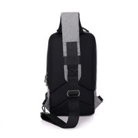 Men's Fashion Solid Color Oxford Cloth Waterproof Waist Bags main image 5