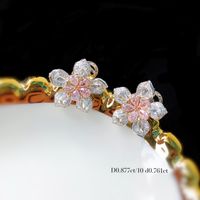 Fashion Flower Copper Inlay Zircon Women's Rings Earrings Necklace main image 5