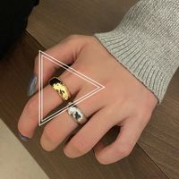 Fashion Geometric Silver Plated Plating Women's Open Ring 1 Piece sku image 46