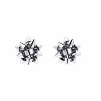 Simple Style Flower Metal Plating Women's Ear Studs 1 Pair sku image 3