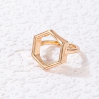 Simple Style Leaf Heart Shape Wings Alloy Hollow Out Unisex Rings main image 5