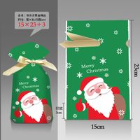 الكرتون نمط سانتا كلوز ندفة الثلج حقيبة هدية المواد المركبة الأيائل sku image 61
