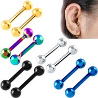 Simple Style Solid Color Stainless Steel Plating Ear Studs 1 Piece main image 1