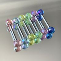 Simple Style Colorful Arylic Polishing Tongue Nail 1 Set main image 5