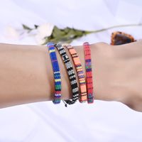 Retro Color Block Cloth Knitting Unisex Anklet 1 Piece main image 1