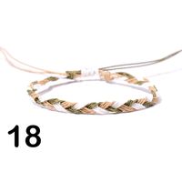 Style Ethnique Couleur Unie Fil De Coton Tresser Femmes Bracelets sku image 18