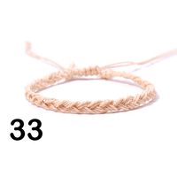Style Ethnique Couleur Unie Fil De Coton Tresser Femmes Bracelets sku image 33