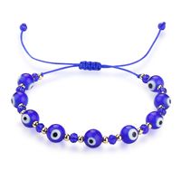 Mode Œil Acier Inoxydable Verre Corde De Gros Bracelets sku image 1