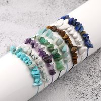 Fashion Irregular Natural Stone Rope Beaded Bracelets 1 Piece main image 1