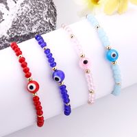 Simple Style Eye Artificial Crystal Resin Rope Beaded Women's Bracelets 1 Piece main image 1