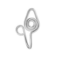 Simple Style Solid Color Stainless Steel Nose Ring 1 Piece sku image 8
