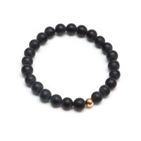 Fashion Round Natural Stone Beaded Bracelets sku image 2