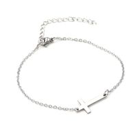 Fashion Cross Stainless Steel Plating Bracelets Necklace 1 Piece main image 5