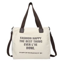 Women's Fashion Letter Nylon Shopping Bags main image 3