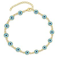 Ethnic Style Eye Resin Copper Plating Bracelets 1 Piece main image 5