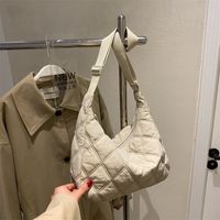 Women's Large All Seasons Nylon Lingge Fashion Dumpling Shape Zipper Shoulder Bag main image 2