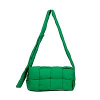 Women's Medium Oxford Cloth Solid Color Fashion Square Magnetic Buckle Crossbody Bag main image 2