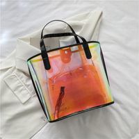 Femmes Petit Toutes Les Saisons Pvc Faux Cuir Couleur Unie Mode Carré Boucle Magnétique Ensembles De Sacs sku image 2