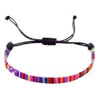 Bohemian Colorful Polyester Braid Women's Bracelets sku image 17